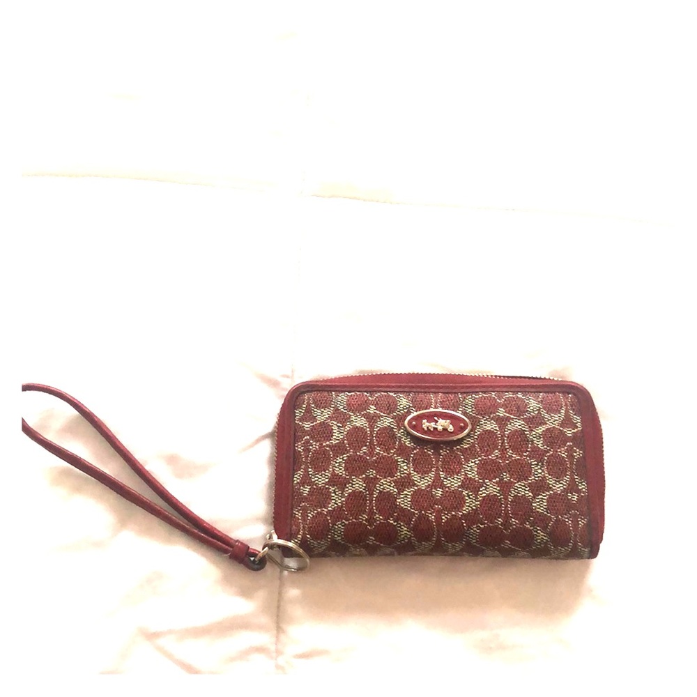 Coach wristlet